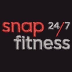 Snap Fitness - 12 Inch Knit Beanie - Red/Grey Design