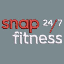 Snap Fitness - 12 Inch Knit Beanie - Red/White Design