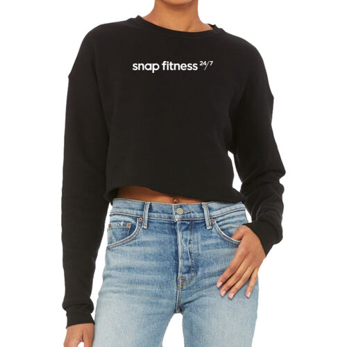 Snap Fitness - Women's Cropped Crew Fleece Thumbnail