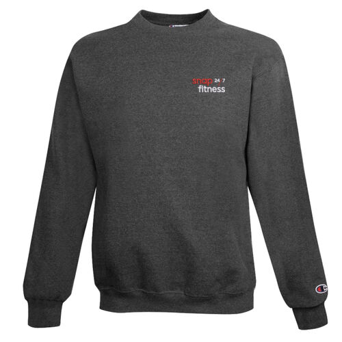 Snap Fitness - Double Dry Eco Crewneck Sweatshirt - Red/White Thumbnail