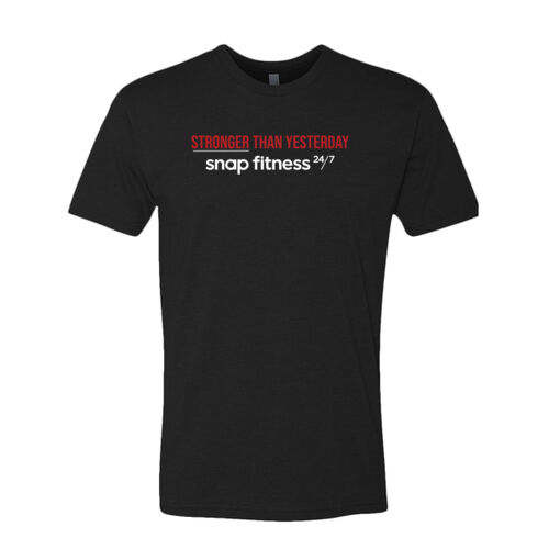 Stronger Than Yesterday - Premium Fitted CVC Crew Thumbnail